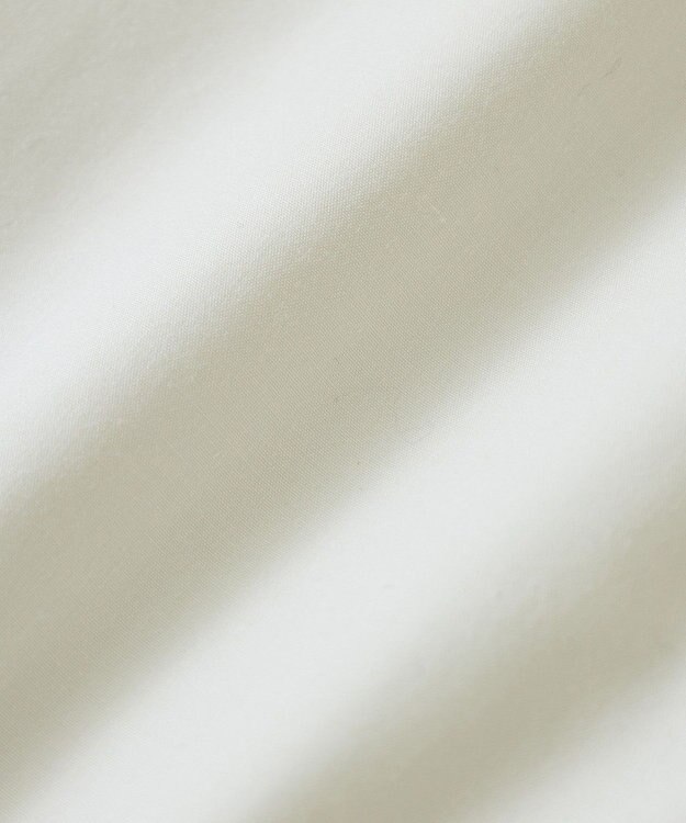 earth music&ecology ロールアップスリーブボクシーシャツ Off White