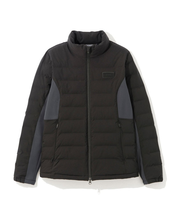 ZERO HALLIBURTON ハイブリッドパデットブルゾン 82755 撥水 保温 裏起毛 ゴルフ ZHG-W15a ブラック