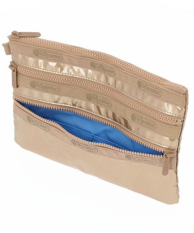 ZIP POUCH SET3/ヒトリップアラビアゴールド / LeSportsac