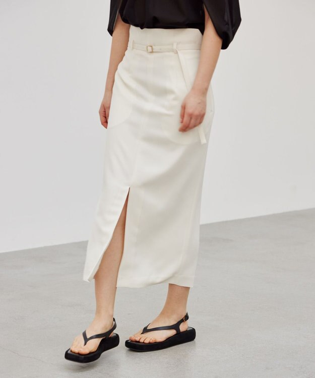 BEIGE， 【洗える】LAMERAY / スカート Ecru