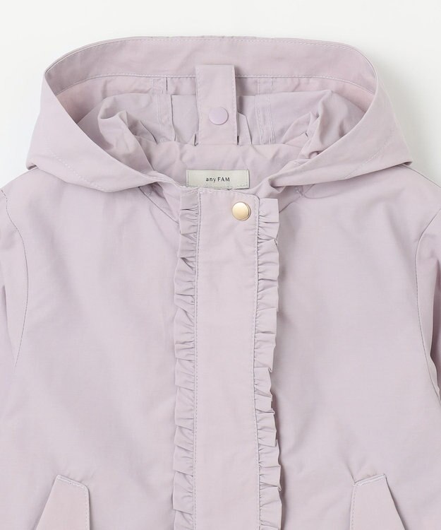 ANY KIDS ガーリー マウンテン パーカー ラベンダー