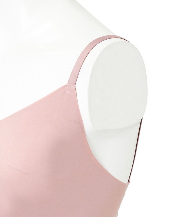 Chacott バッククロス ブラトップ（フリーカット） グレイッシュローズ