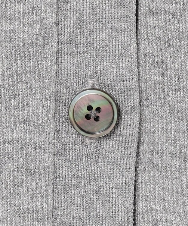 J.PRESS LADIES L Vis/Peスパーク ニット カーディガン トップグレー系