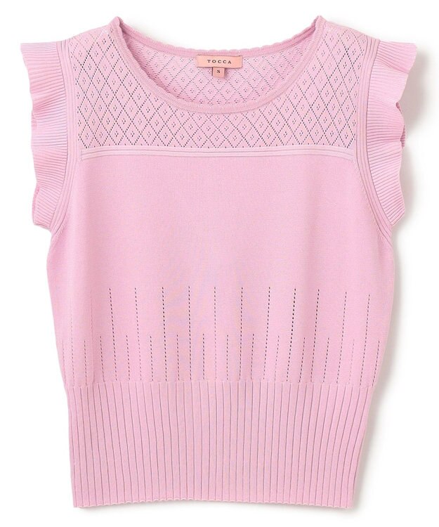 TOCCA 【洗える】MINI GAME PULLOVER プルオーバー ライトピンク系