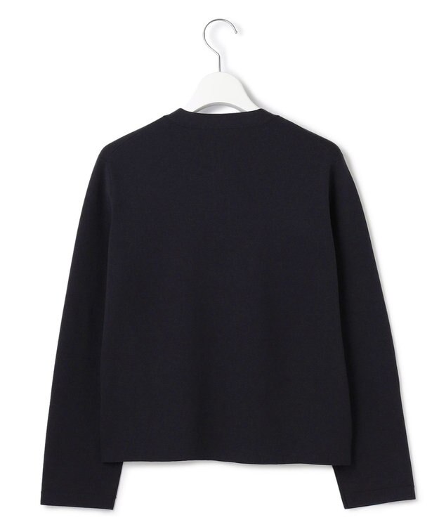 23区 【洗える】コンフォートストレッチ ニット カーディガン ネイビー系