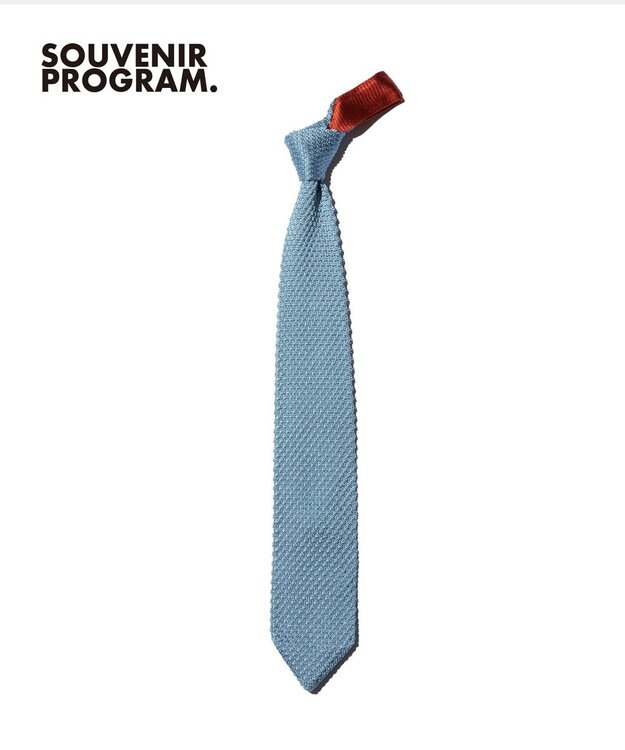 J.PRESS MEN 【J.PRESS ORIGINALS】Silk Knit Tie サックスブルー系