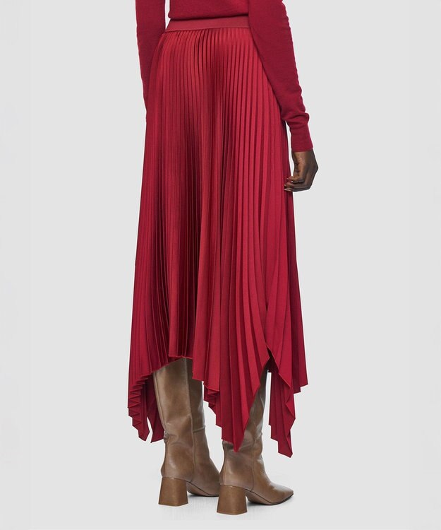 JOSEPH ニットウィーブプリッセ　スカート Ruby