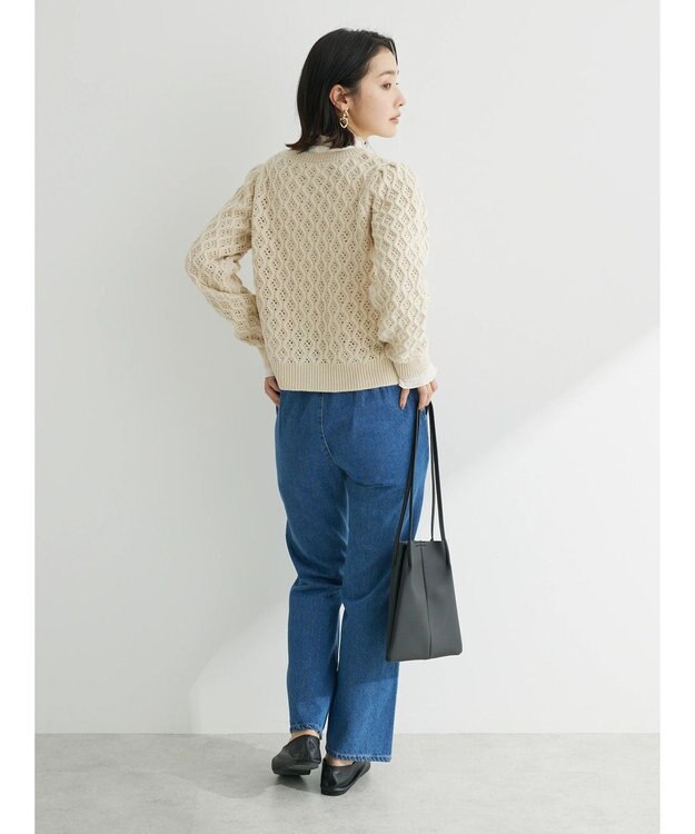 Green Parks ・ＥＬＥＮＣＡＲＥ　ＤＵＥ　センターシームデニムパンツ Light Indigo