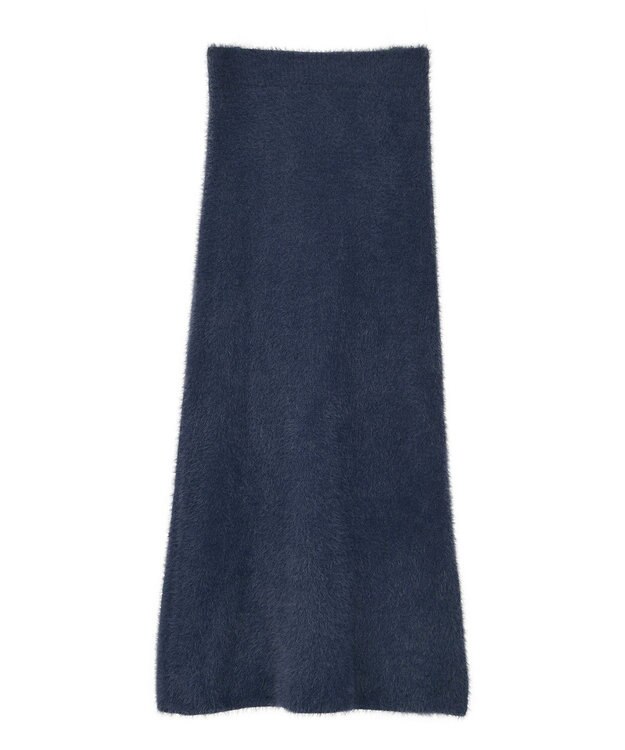 AMERICAN HOLIC シャギーニットナロースカート Navy