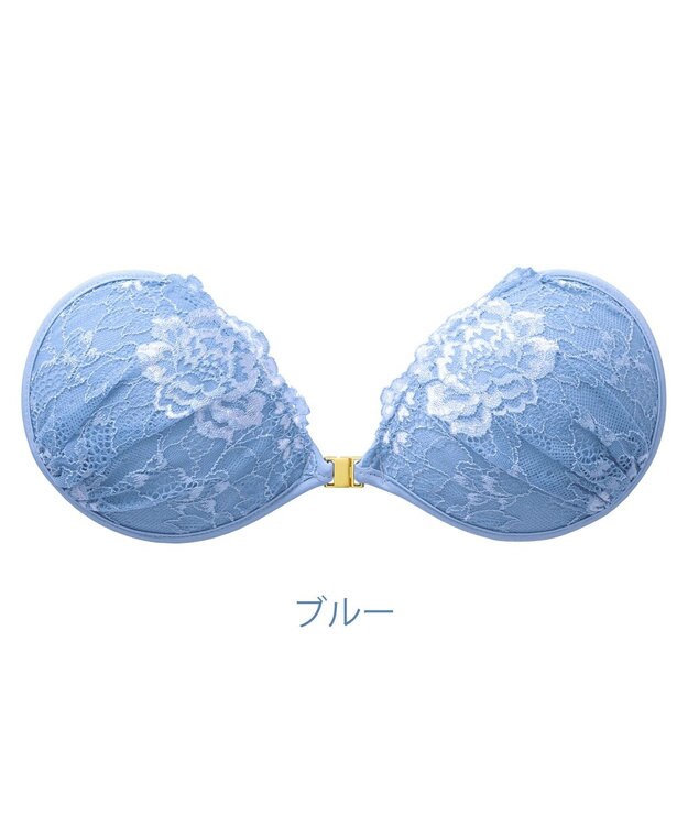 BRADELIS New York 【NuBra / ナチュラルタイプ】ヌーブラ・エアーライト  ミラ デザインヌーブラ ブルー