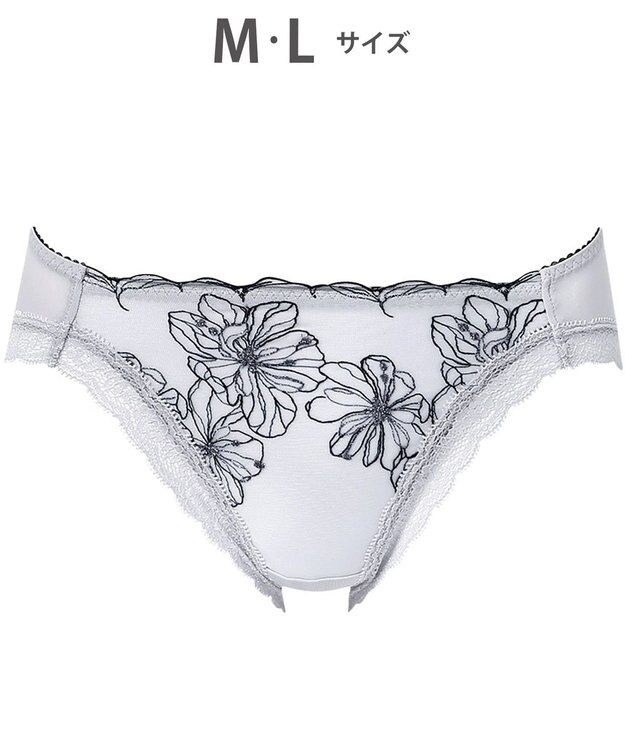 WACOAL ショーツ 【夏めくブラ】 BXB475とペア はきこみ丈あさめ やわらかく伸びる(バック) 夏 レディース PXB175 /ワコール グレー