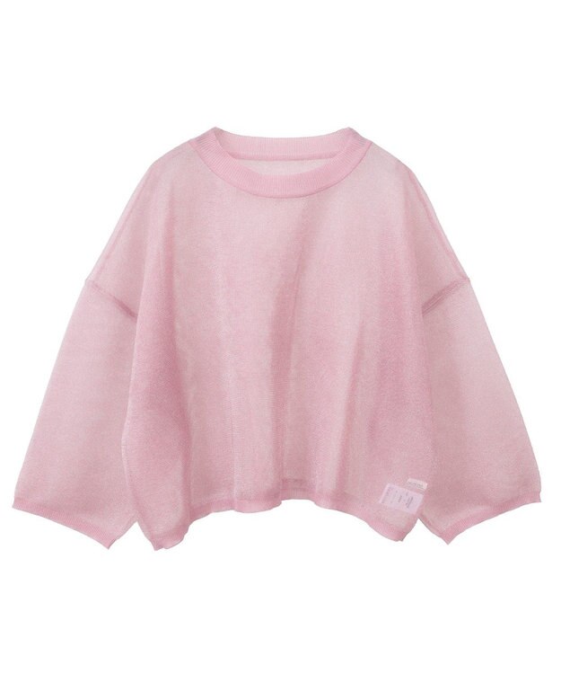 Green Parks ・ＥＬＥＮＣＡＲＥ　ＤＵＥ　ラメシアーニットプルオーバ Green