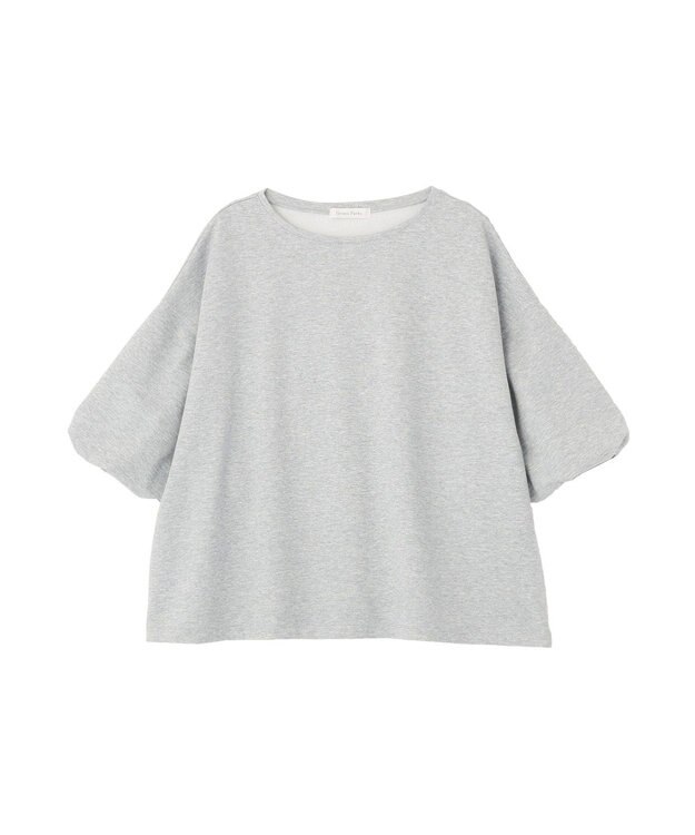 Green Parks バルーン袖カットプルオーバー Gray Mixture