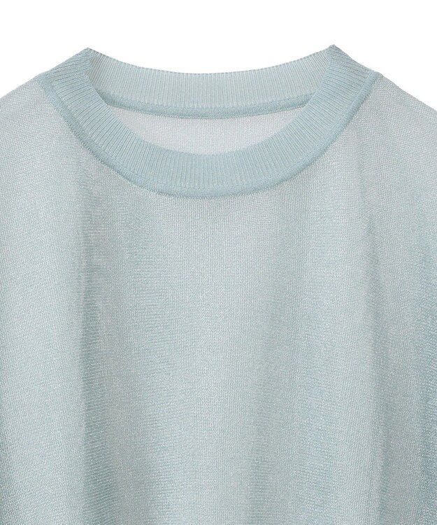 Green Parks ・ＥＬＥＮＣＡＲＥ　ＤＵＥ　ラメシアーニットプルオーバ Green