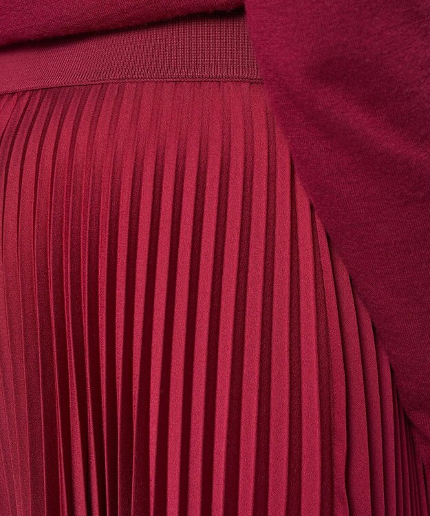 JOSEPH ニットウィーブプリッセ　スカート Ruby