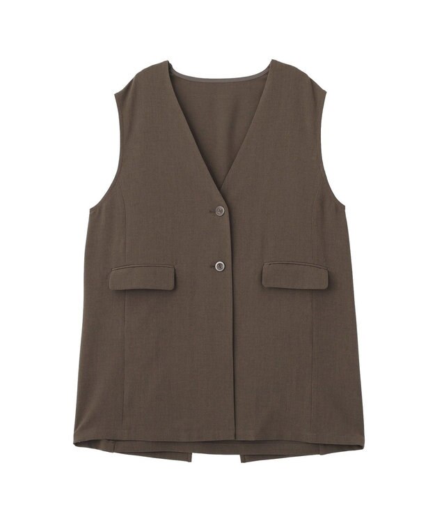 CRAFT STANDARD BOUTIQUE バックデザインジレ Dark Khaki