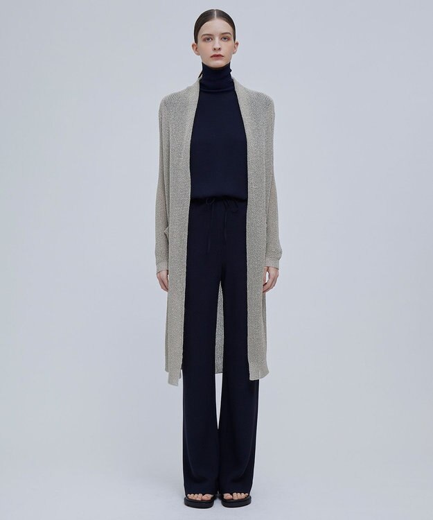 BEIGE， 【好評につき追加生産決定！】FLEUR / ワイドパンツ Navy