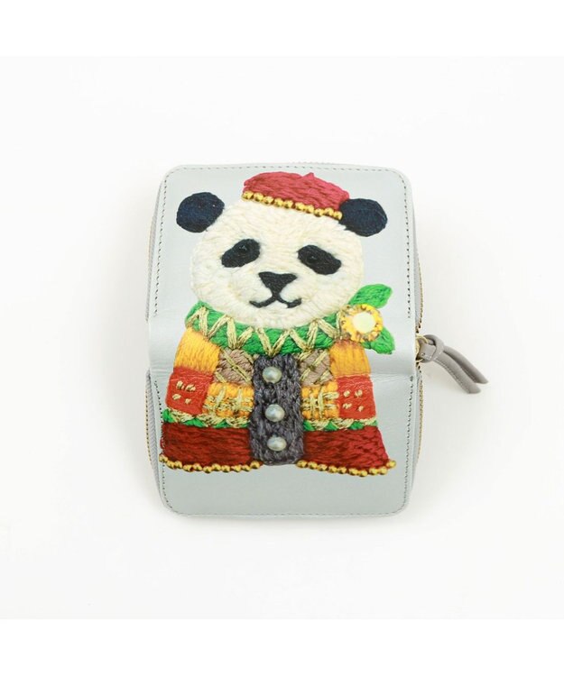 UNBILLION ペルケ×naconico コラボ /アニマル・ジャバラカードウォレット ビー