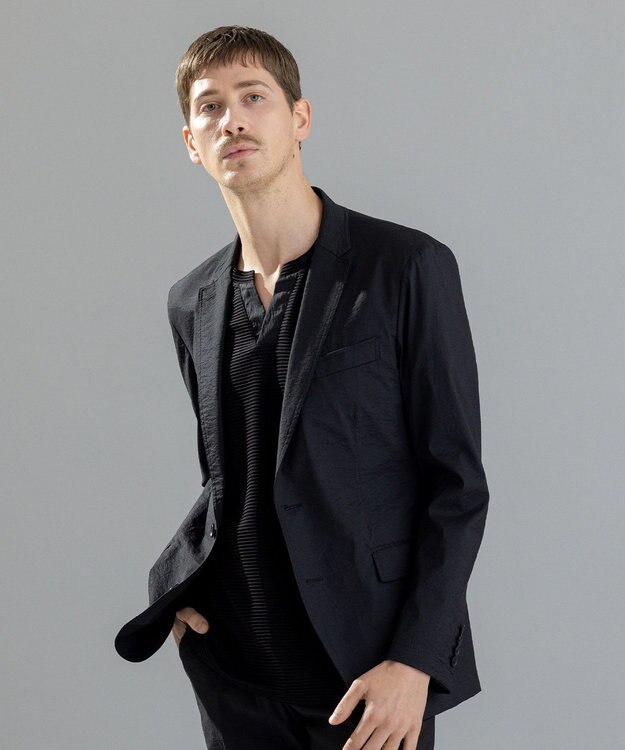 JOSEPH HOMME スーパーストレッチウェザー　ジャケット ブラック系