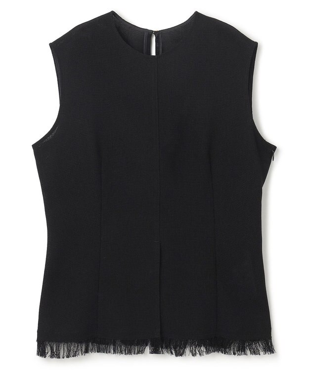 BEIGE， 【洗える】CANNET / ノースリーブブラウス Black