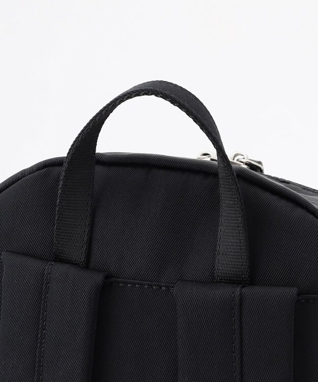 LA BAGAGERIE 【MONICA】サイドジップリュックサック ブラック