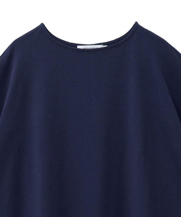 AMERICAN HOLIC 【接触冷感】スムースニュアンスロングプルオーバー Navy