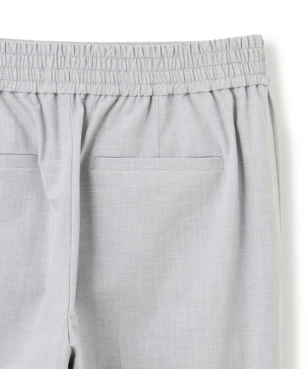 UNFILO マイビューティ テーパードパンツ ライトグレー