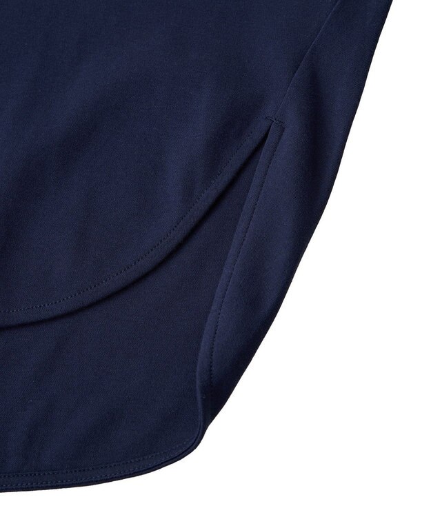 AMERICAN HOLIC 【接触冷感】スムースニュアンスロングプルオーバー Navy