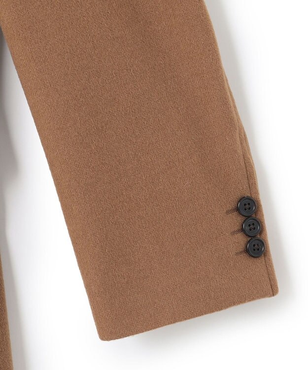 J.PRESS MEN 【LOROPIANA】ショートトップコート キャメル系