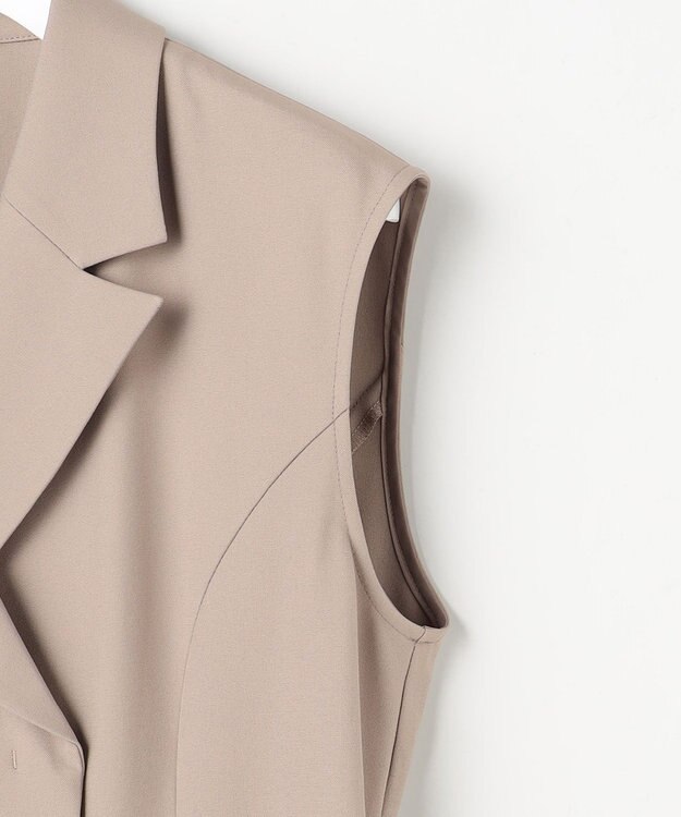 ANY SIS 【2WAY】テーラードジレ ワンピース グレージュ