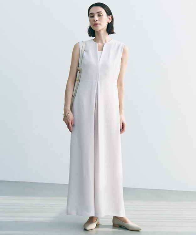 UNFILO 【セレモニー】ドライダブルクロス オールインワン アイボリー