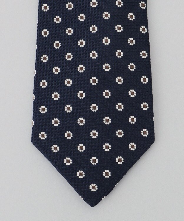 GOTAIRIKU 【日本製】西陣ネクタイ_ネイビー×ブラウン系 ネイビー系8