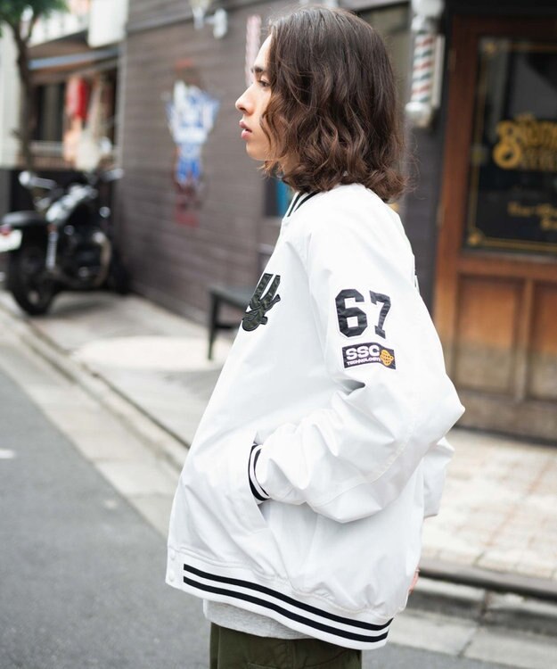 WEGO ワッペンスタジャン ホワイト