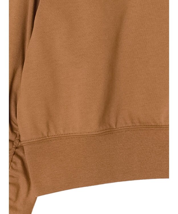 Green Parks ・ＥＬＥＮＣＡＲＥ　ＤＵＥシャーリング袖プルオーバー Dark Orange