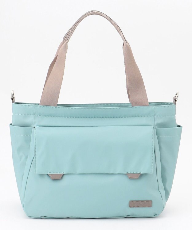 Y'SACCS ダブルタブ　トラベル2WAYトートバッグ ライトグリーン