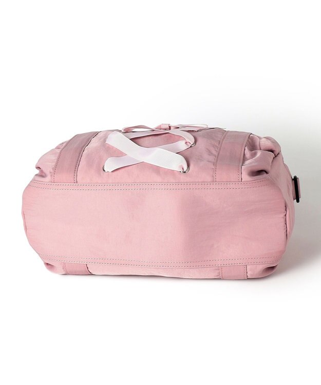 Chacott リボンミニ２WAYバッグ グレイッシュローズ