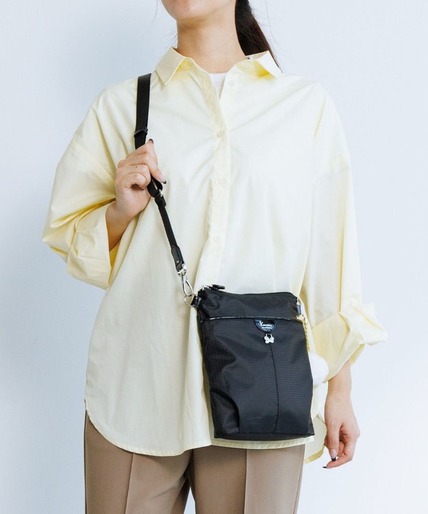 ACE BAGS & LUGGAGE Kanana project COLLECTION シェリ ショルダーバッグ 縦 17941 カナナプロジェクト コレクション ブラック