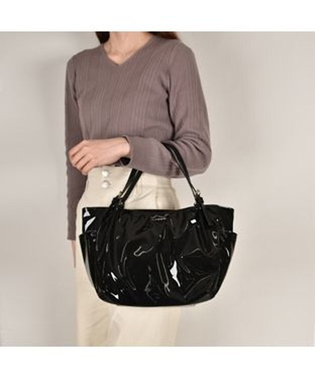 LA BAGAGERIE プリュイ タックトート Sサイズ ブラック