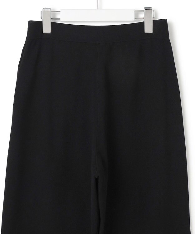 23区 S 【VERY9月号掲載/洗える/吊り干しOK】ヴィスコースストレッチ ワイド パンツ ブラック系