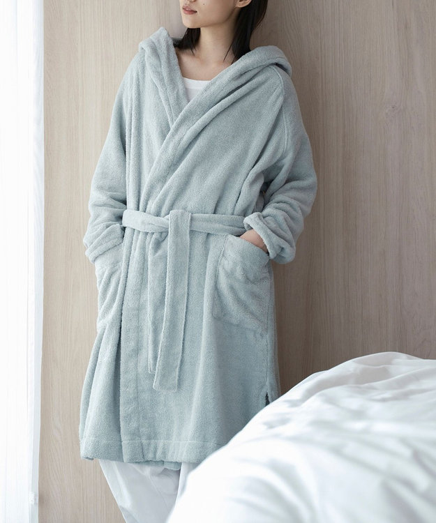 SHINTO TOWEL YUKINE バスローブ Sage