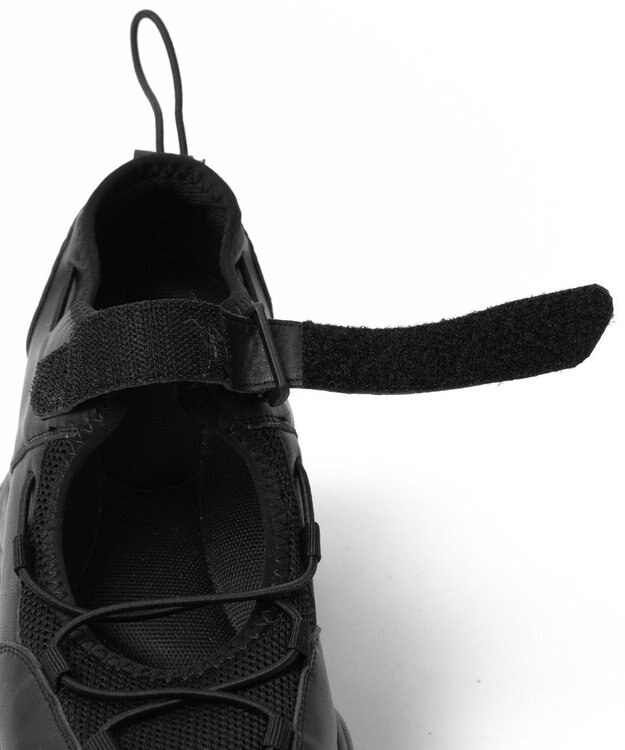 WEGO コードデザイン厚底ボリュームシューズ ブラック