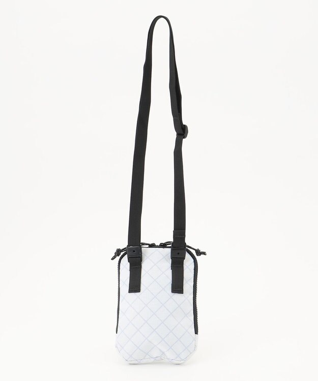 JOSEPH ABBOUD MOUNTAIN 【Flowfold・リサイクル素材】Portland Phone Bag 0.25L クロスボディバッグ ホワイト系