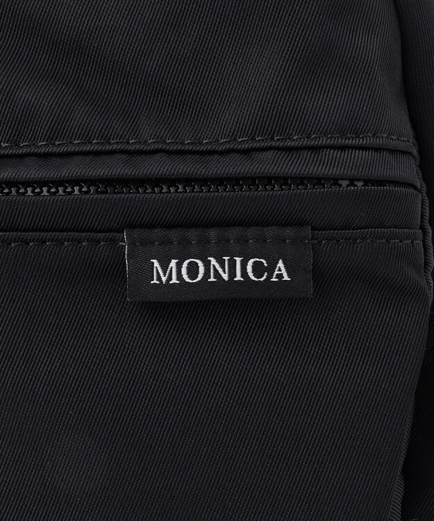 LA BAGAGERIE 【MONICA】サイドジップリュックサック ブラック