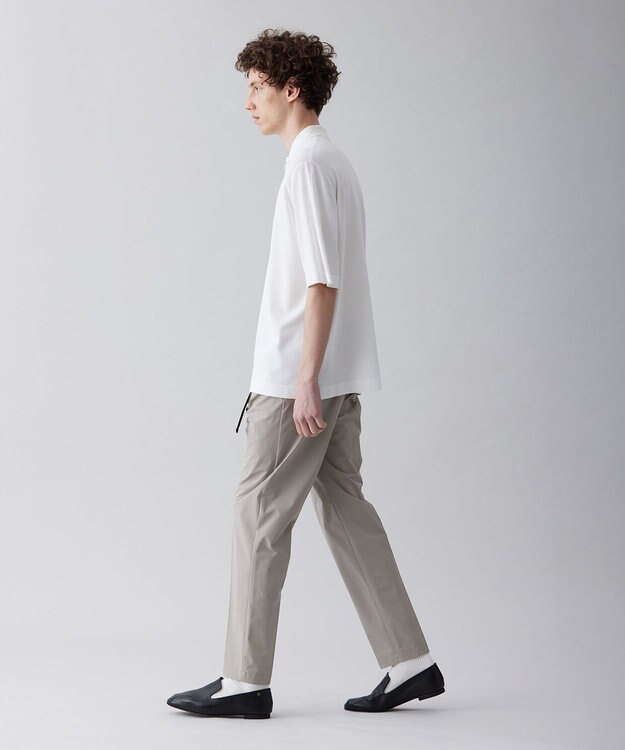 UNFILO MENS 【抗菌防臭】イージーケア ライトニットポロ [23年春夏商品] オフ