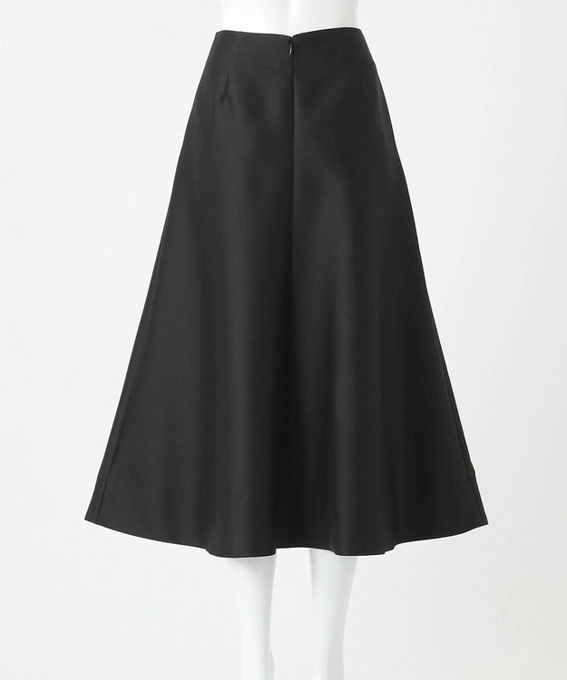 23区 【エステータ】ウールシルクツイル スカート ブラック系