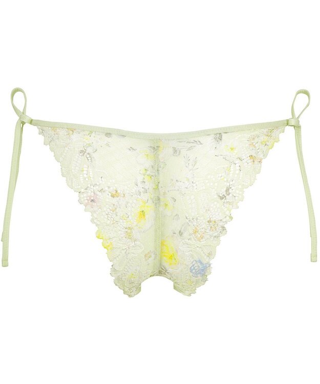 WACOAL Ｔバック ショーツ 【リボンブラ 脇すっきり】 BRB433とペア はきこみ丈あさめ バックのかぶりが広め ソング レディース PRA433 /ワコール メロン