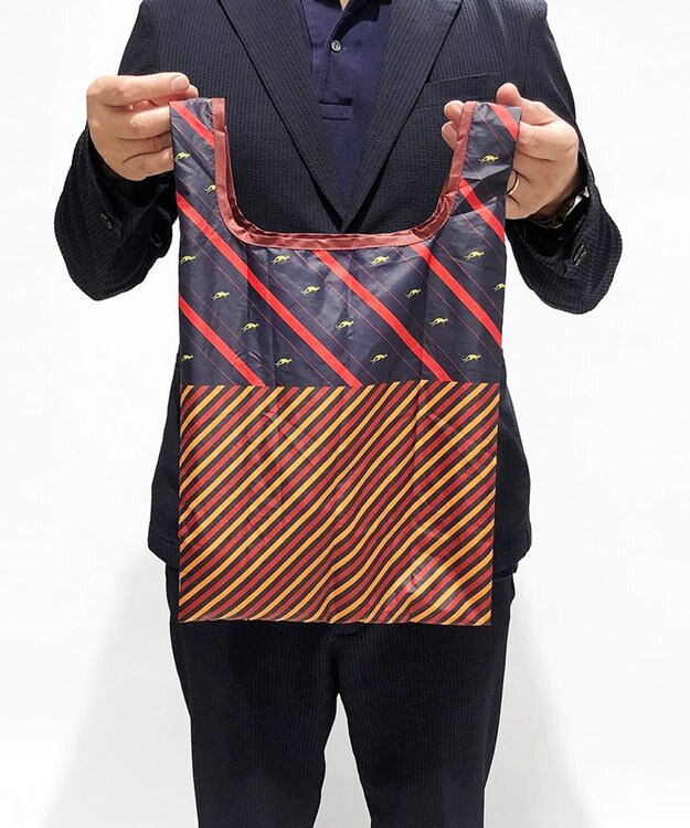 ROOTOTE 6749【手のひらエコバッグ】/ RT RO.ルーショッパー.ポケットスクエア-A 03：レジメンタル