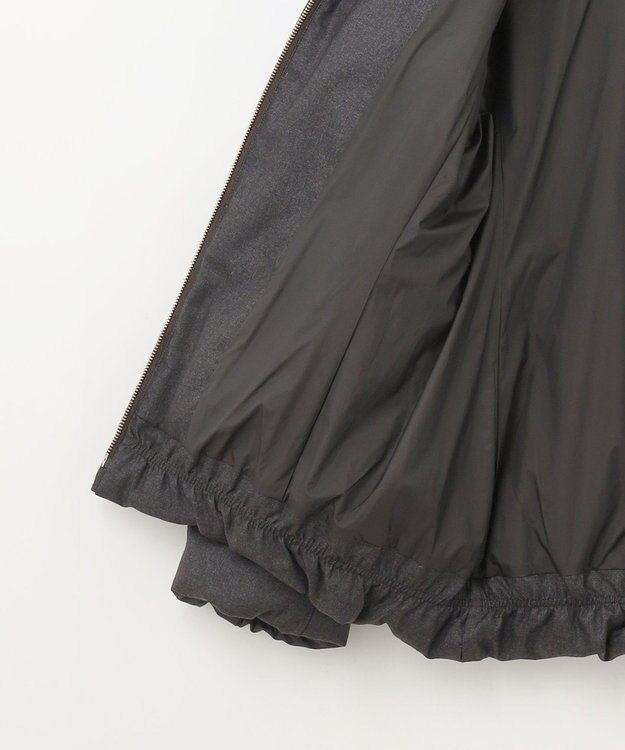 組曲 S 【洗える・2WAY】ライトタフタショートダウン グレー系5