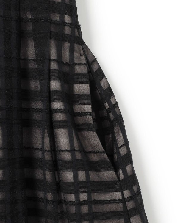 TOCCA 【星風まどかさん着用】FLOATING CHECK ドレス ブラック系5