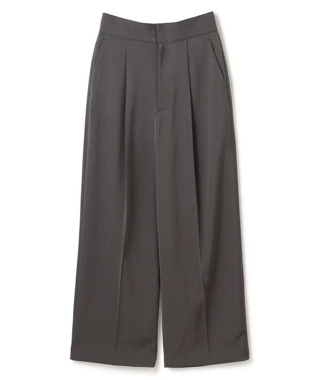 uncrave マット サテン ワイドパンツ（uncrave STANDARD） スレート